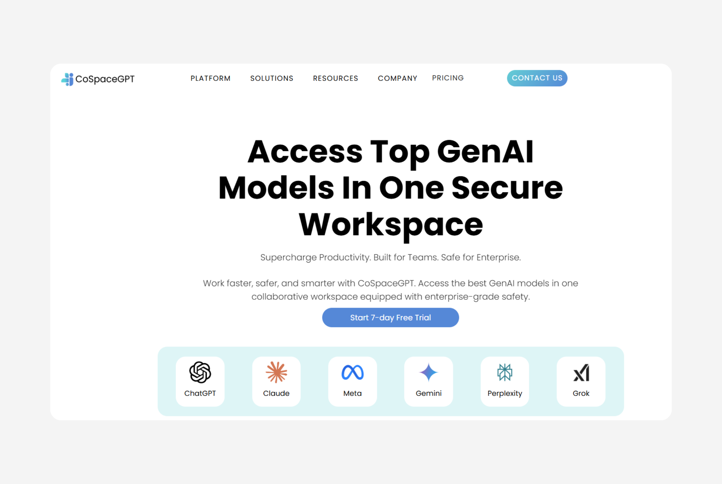 CoSpaceGPT website