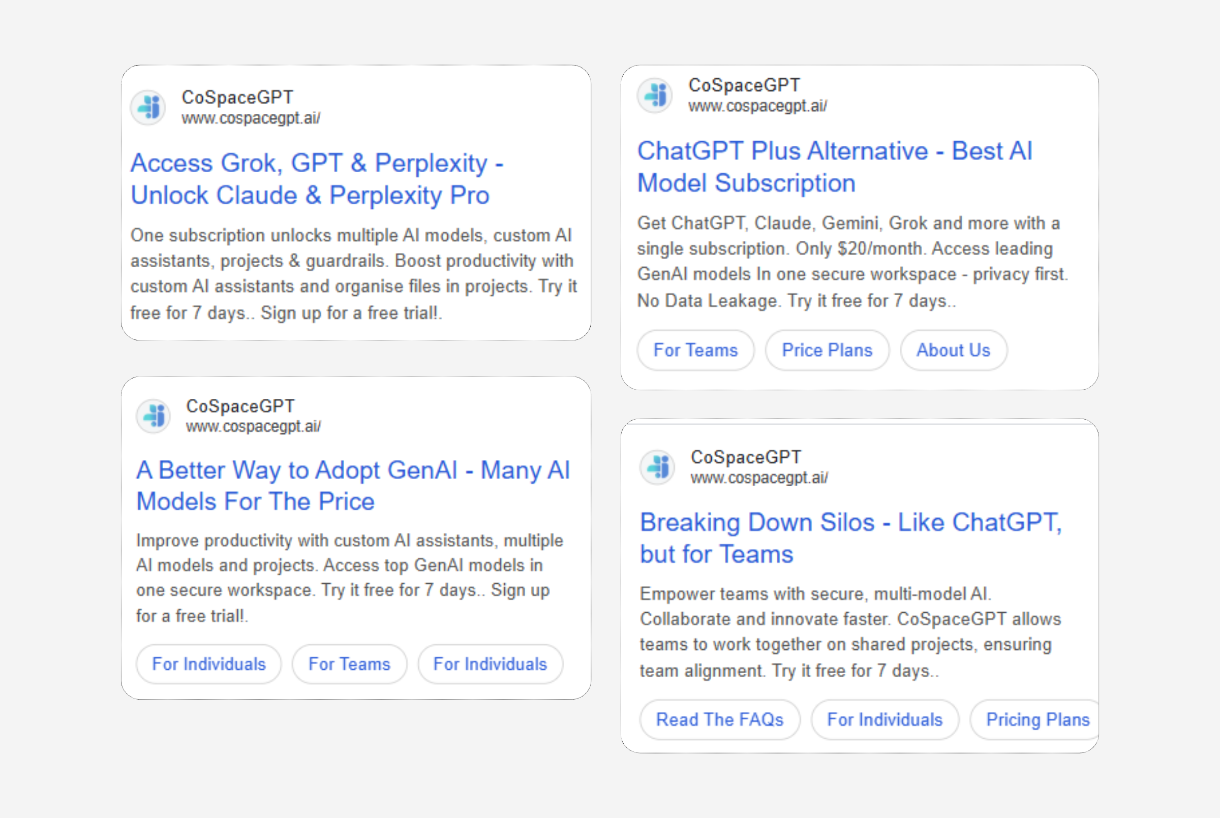 CoSpaceGPT Google Ads