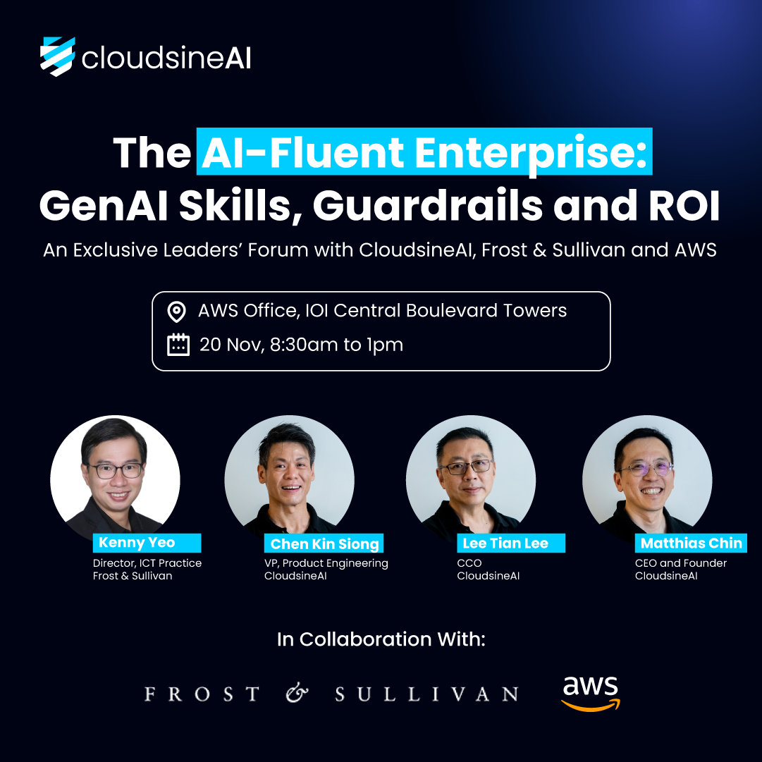 The AI-Fluent Enterprise event invite