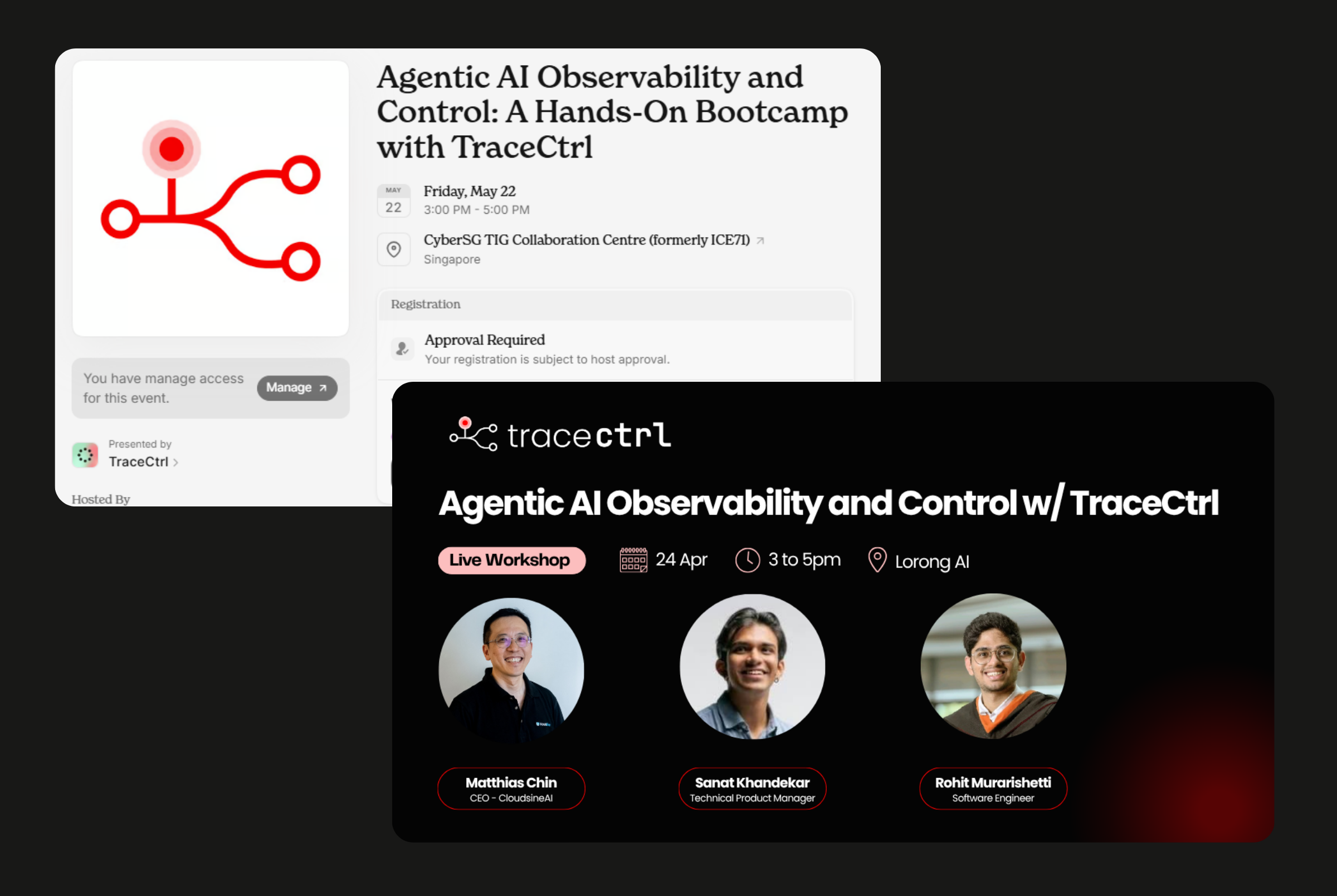 TraceCtrl developer workshops