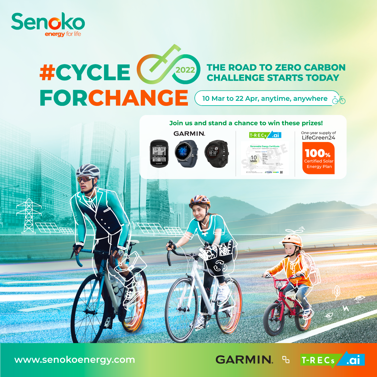 Senoko Energy campaign cycle